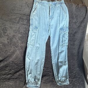 American Eagle  Light Blue Cargo Pants